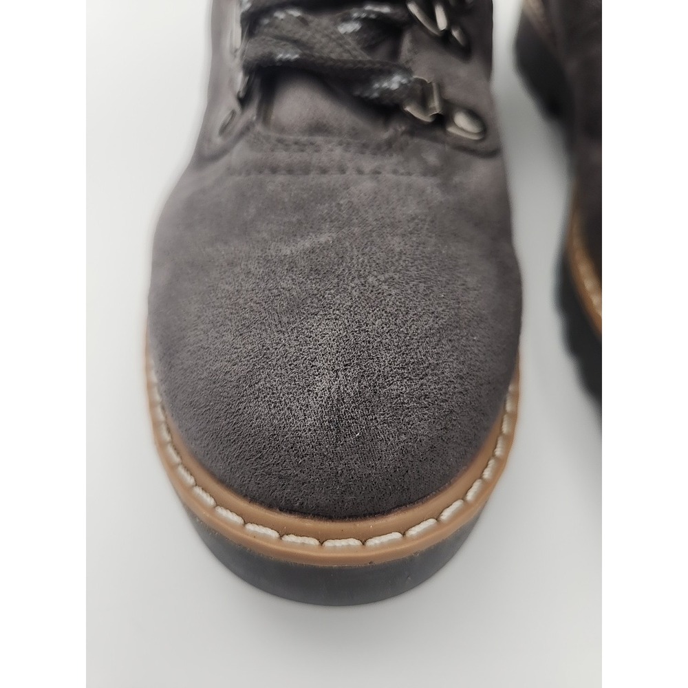 ANA A New Approach Boots Womens 9.5 M Nelson Shearling Winter Ankle Boot Grey - Picture 4 of 14